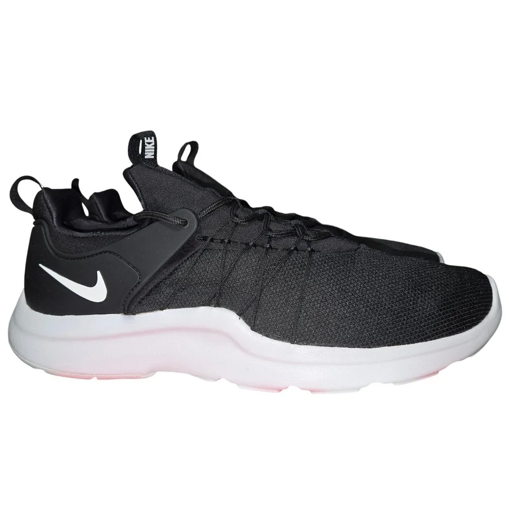 Nike Darwin Mens Black White Running Shoes Sneakers 819803-002 Size 10